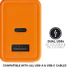 Worldwide USB-A & USB-C GaN Charger + (65W PD)