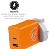 Worldwide USB-A & USB-C GaN Charger + (65W PD)