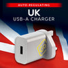 UK USB-A Charger (2.4A)