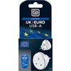 UK-EU USB-A Adaptor (2.4A)
