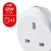 UK-USA USB-A Adaptor (2.4A)