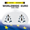 World-EU Adaptor Duo + USB