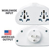 World-USA Adaptor Duo + USB