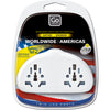 World-USA Adaptor Duo + USB