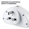 World-UK Duo Adaptor + USB