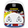 World-UK Duo Adaptor + USB