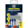 Worldwide Adaptor + USB-A & USB-C