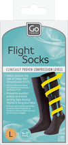 Flight Socks (L) Black