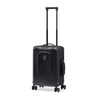 senz° foldaway carry on trolley pure black
