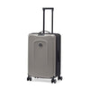 senz° foldaway check in trolley silk grey