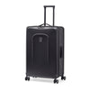 senz° foldaway large check in trolley pure black