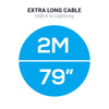Lightning Connector Cable (2M)