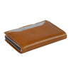 Furbo leather RFID cardholder with banknote pocket and AirTag pouch